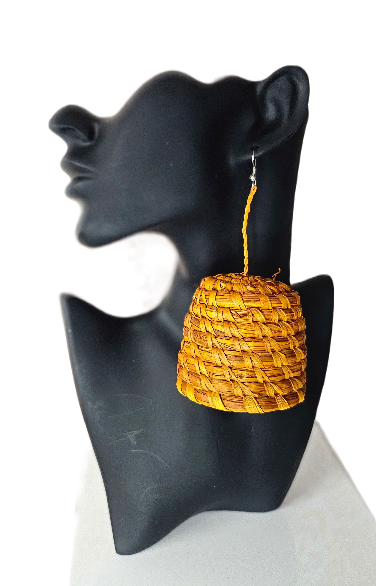 Orange Goddess Earrings